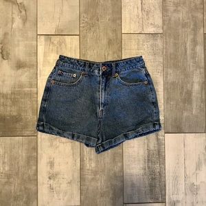 Forever 21 Dark Blue Jean Shorts